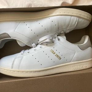 US10.5 Adidas Stan Smith Grey Cool Granite Premium Leather version rare